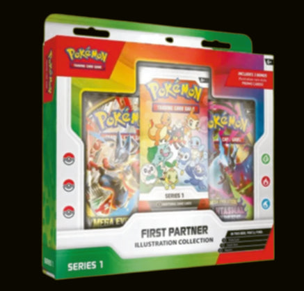 Pokemon First Partner Illustration Collection (Series 1)