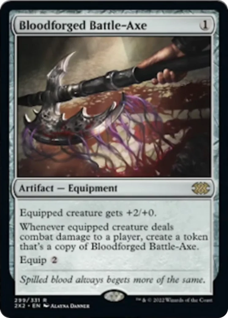 Bloodforged Battle-Axe (2X2)