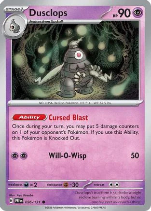 Dusclops (36) [SV: Prismatic Evolutions]