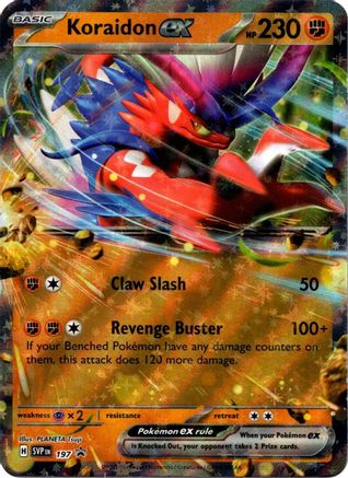 Koraidon ex - 197 (197) [SV: Scarlet & Violet Promo Cards] Holofoil