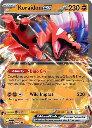 Koraidon ex - 029 (29) [SV: Scarlet & Violet Promo Cards] Holofoil