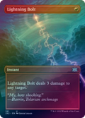 Lightning Bolt - Borderless (Foil) (2X2)