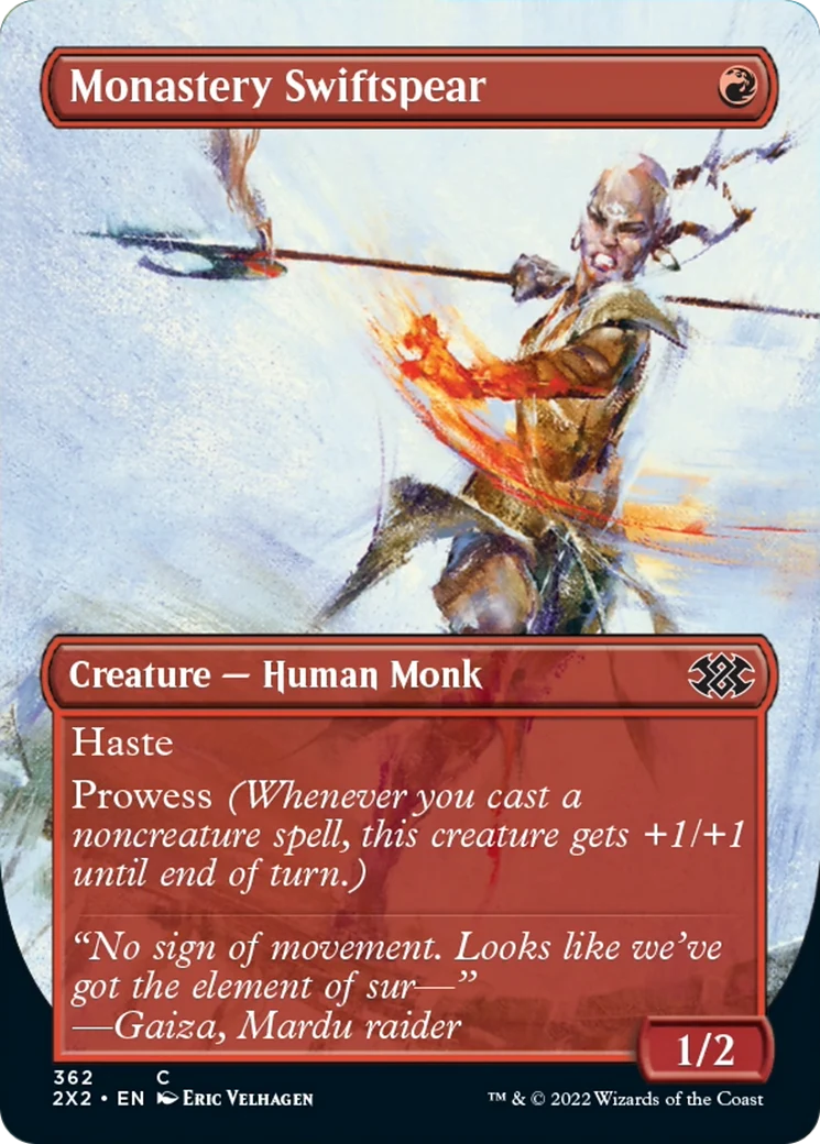 Monastery Swiftspear - Borderless (2X2)