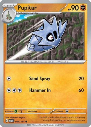 Pupitar (48) [SV: Prismatic Evolutions]
