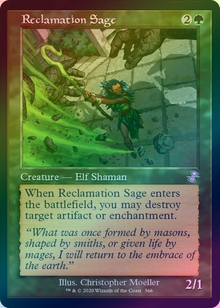 Reclamation Sage - Retro Frame (Foil) (TSR)