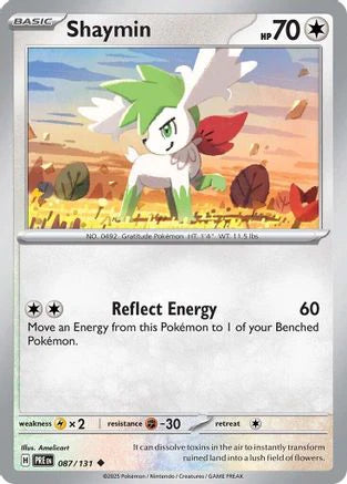 Shaymin (87) [SV: Prismatic Evolutions]