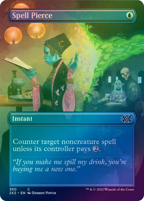Spell Pierce - Borderless (Foil) (2X2)