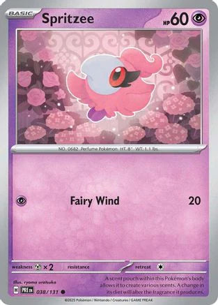 Spritzee (38) [SV: Prismatic Evolutions]