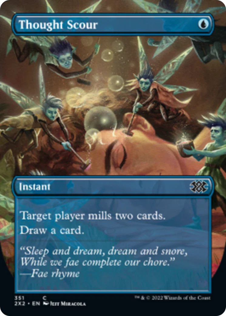 Thought Scour - Borderless (2X2)