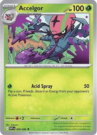 Accelgor (9) [SV: White Flare]