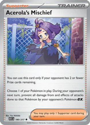 Acerola's Mischief (180) [ME: Ascended Heroes]