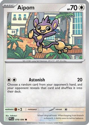 Aipom (78) [ME02: Phantasmal Flames]