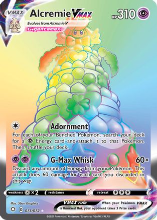 Alcremie VMAX (Secret) (73) [Shining Fates] Holofoil