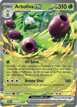 Arboliva ex (23) [SV10: Destined Rivals] Holofoil