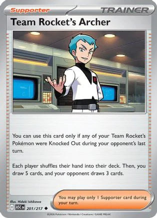 Team Rocket's Archer (201) [ME: Ascended Heroes]