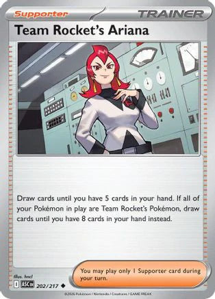 Team Rocket's Ariana (202) [ME: Ascended Heroes]