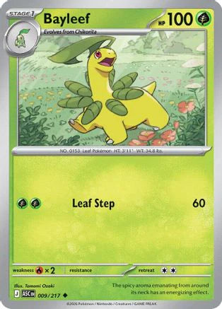 Bayleef (9) [ME: Ascended Heroes]