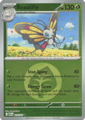 Beautifly - 013/217 (Energy Symbol Pattern) (13) [ME: Ascended Heroes] Reverse Holofoil