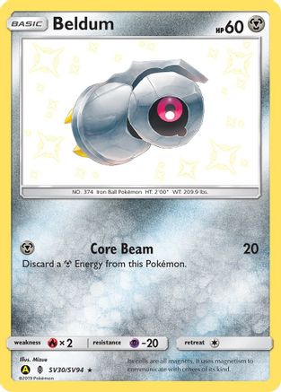 Beldum (SV30) [Hidden Fates: Shiny Vault] Holofoil