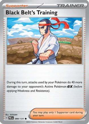 Black Belt's Training - 099/131 (99) [SV: Prismatic Evolutions]