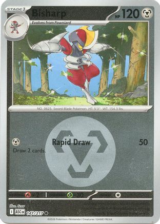 Bisharp (Energy Symbol Pattern) (147) [ME: Ascended Heroes] Reverse Holofoil