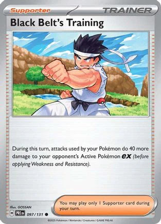Black Belt's Training - 097/131 (97) [SV: Prismatic Evolutions]