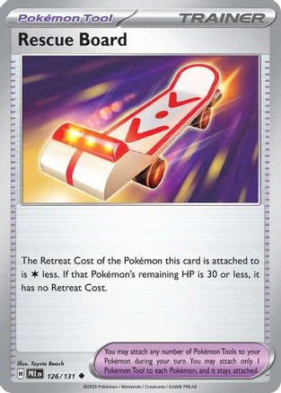 Rescue Board (126) [SV: Prismatic Evolutions]