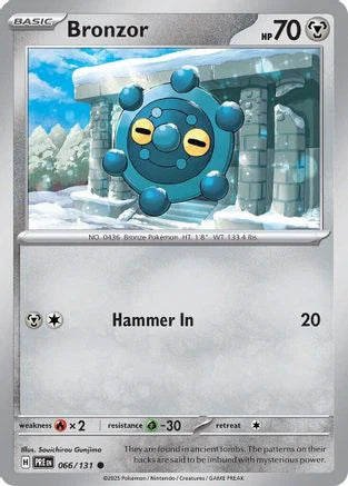 Bronzor (66) [SV: Prismatic Evolutions]