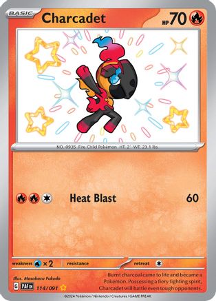 Charcadet - 114/091 (114) [SV: Paldean Fates] Holofoil