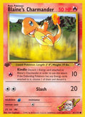 Blaine's Charmander (61) [Gym Heroes] 1st Edition