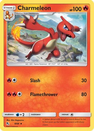 Charmeleon (8) [Hidden Fates]