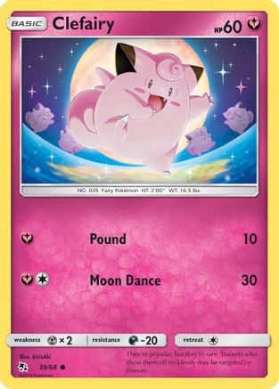 Clefairy (39) (39) [Hidden Fates]