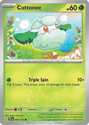 Cottonee (7) [SV: Prismatic Evolutions]