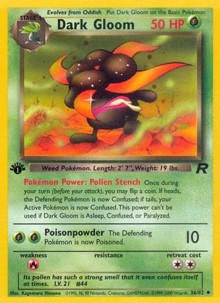 Dark Gloom (36) [Team Rocket] 1st Edition