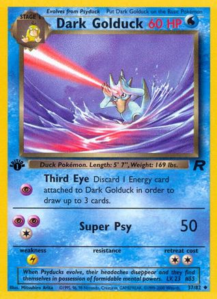 Dark Golduck (37) [Team Rocket] 1st Edition