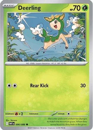 Deerling (6) [SV: White Flare]