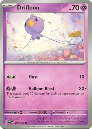 Drifloon (89) [SV01: Scarlet & Violet Base Set]