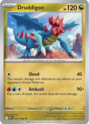 Druddigon (71) [SV: White Flare]