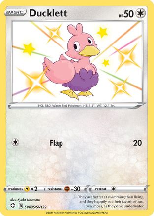 Ducklett (SV095) [Shining Fates: Shiny Vault] Holofoil
