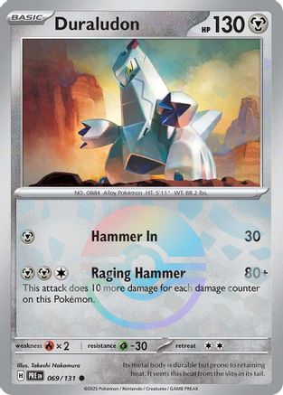 Duraludon (Poke Ball Pattern) (69) [SV: Prismatic Evolutions] Holofoil