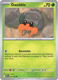 Dwebble (11) [SV10: Destined Rivals] Reverse Holofoil
