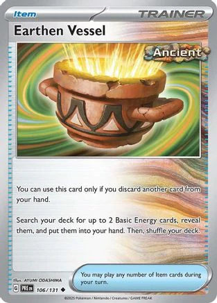 Earthen Vessel (106) [SV: Prismatic Evolutions]
