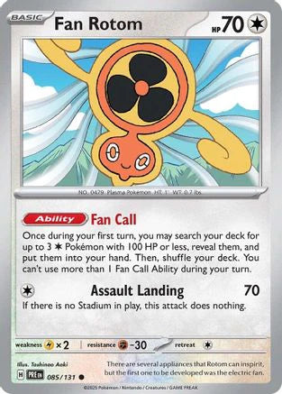 Fan Rotom (85) [SV: Prismatic Evolutions]