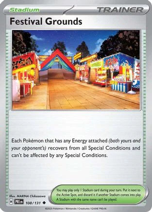 Festival Grounds (108) [SV: Prismatic Evolutions]
