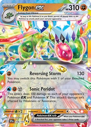 Flygon ex - 106/191 (106) [SV08: Surging Sparks] Holofoil