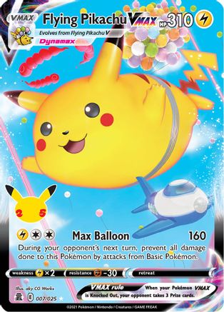 Flying Pikachu VMAX (7) [Celebrations] Holofoil