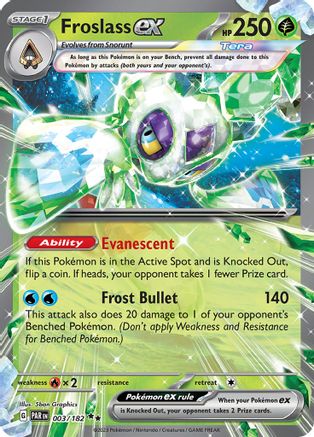 Froslass ex - 003/182 (3) [SV04: Paradox Rift] Holofoil