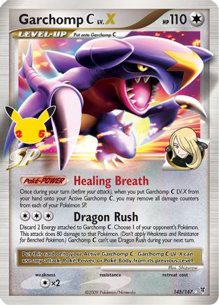 Garchomp C LV.X (145) [Celebrations: Classic Collection] Holofoil