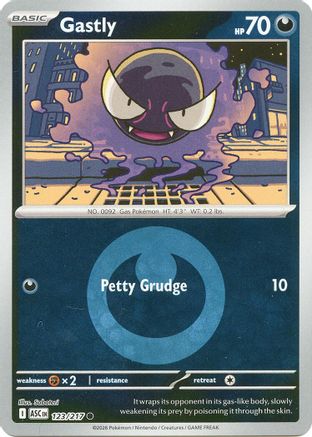 Gastly (Energy Symbol Pattern) (123) [ME: Ascended Heroes] Reverse Holofoil