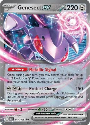 Genesect ex (67) [SV: Black Bolt] Holofoil